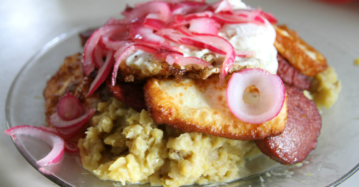 Le mangú est la partie la plus cruciale des « Three Hits » traditionnels de l’île.