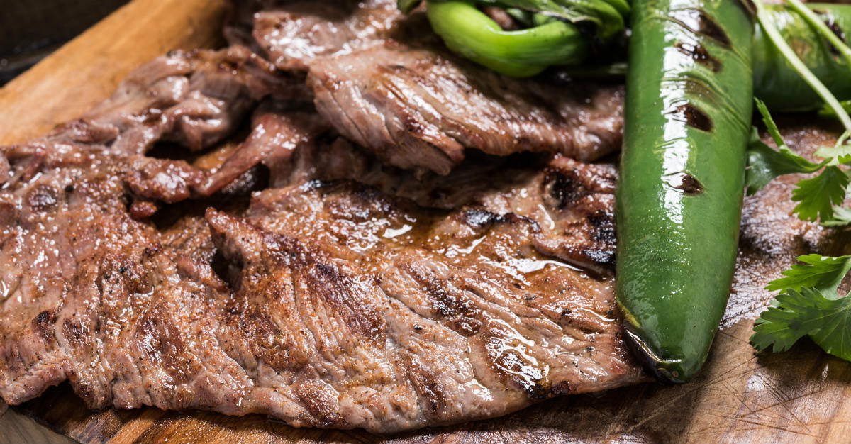 Citrus fruits make this steak dish special to Honduras.