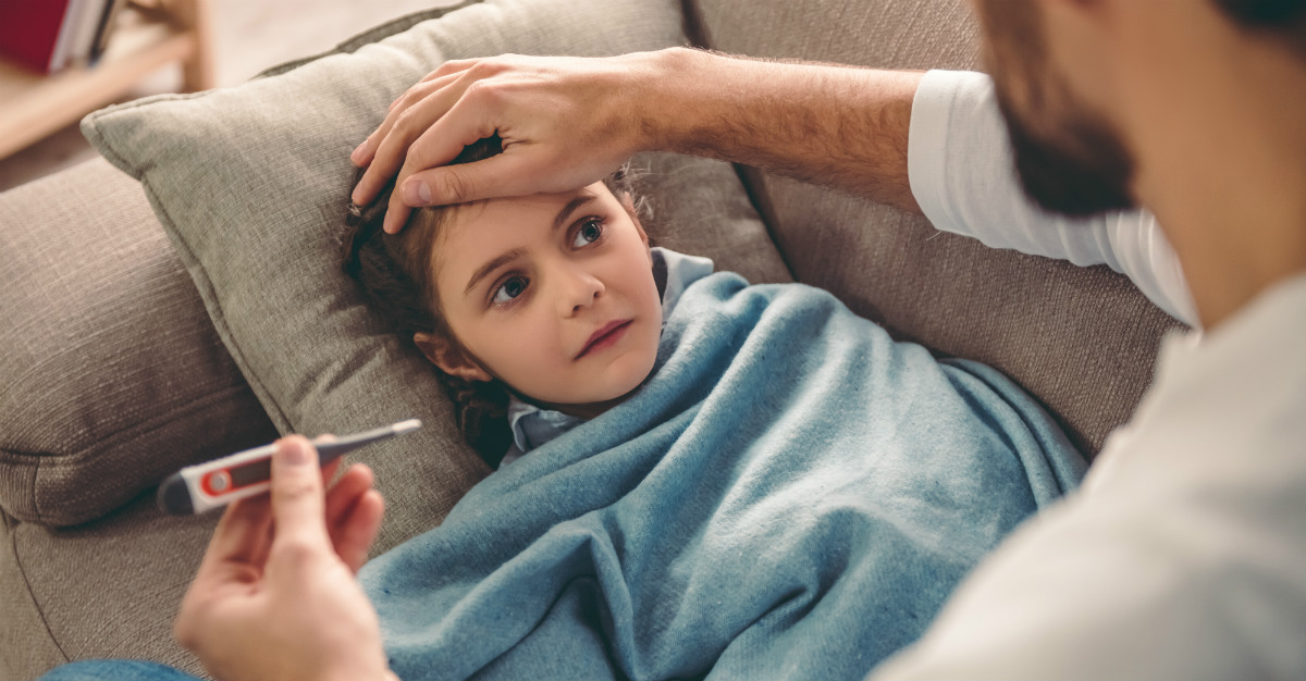 Does the flu always have symptoms?