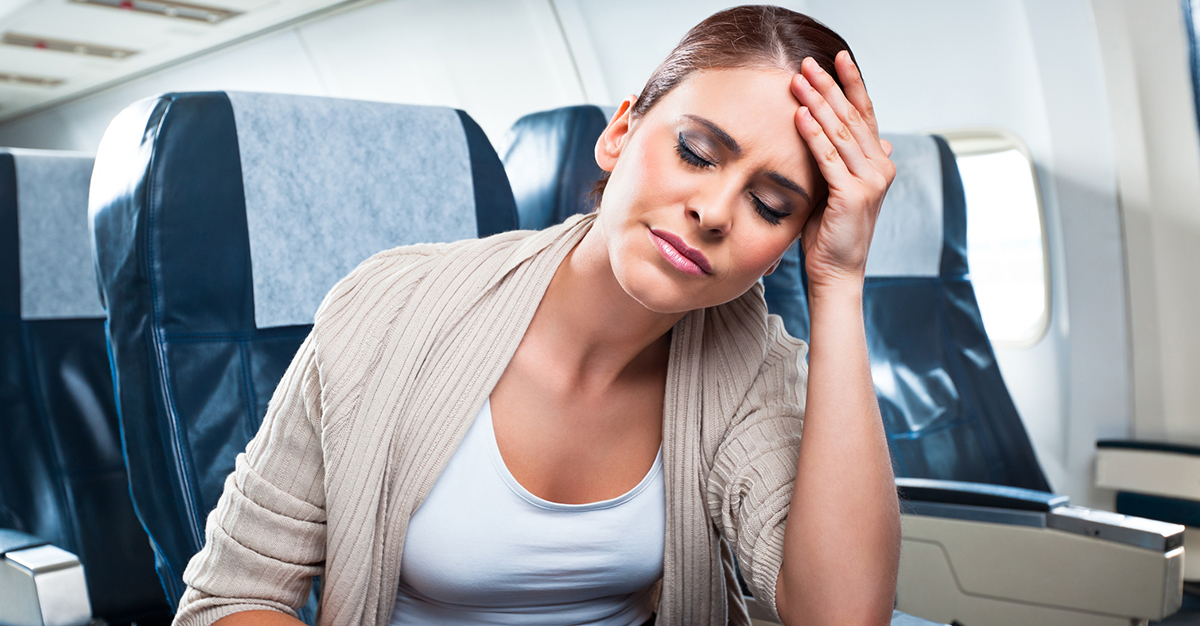 Consejos para combatir la gripa durante un vuelo